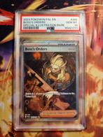 Boss's orders 265 paldea evolved psa10 minty, Ophalen of Verzenden, Zo goed als nieuw, Losse kaart