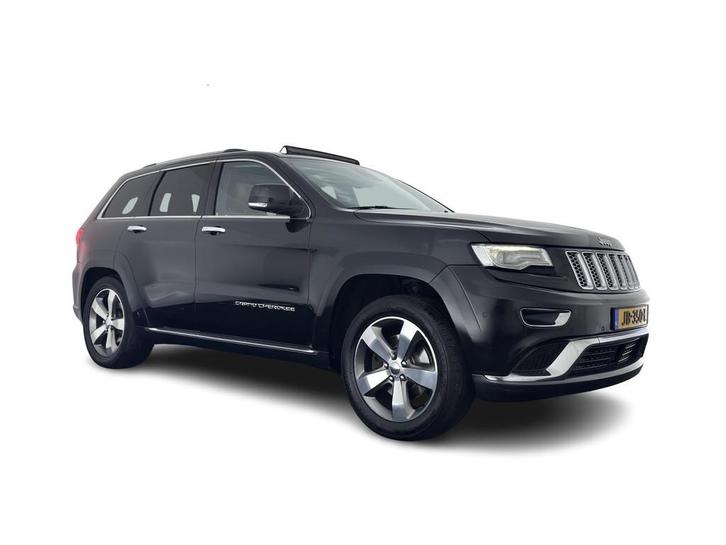 Jeep Grand Cherokee 3.0 CRD Summit Aut. *PANO | FULL-LEATHER, Auto's, Jeep, Bedrijf, Te koop, Grand Cherokee, 4x4, ABS, Achteruitrijcamera