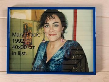 Ingelijste foto van Mary Black. Foto zelf genomen. beschikbaar voor biedingen