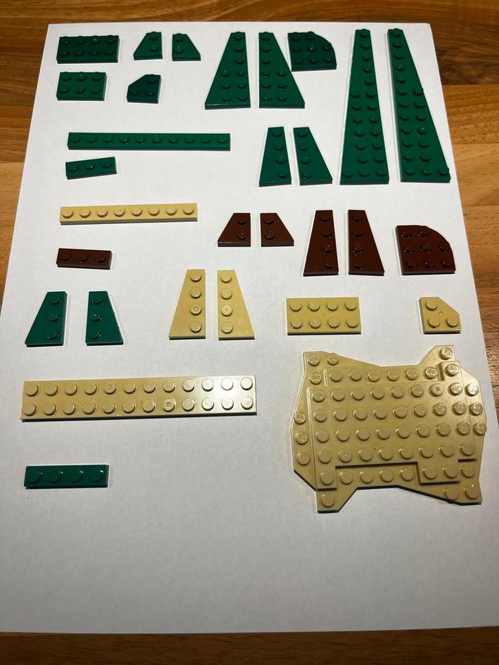 LEGO Landschap Stenen - Groot Partij, Kinderen en Baby's, Speelgoed | Duplo en Lego, Gebruikt, Lego, Losse stenen, Ophalen of Verzenden