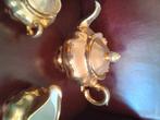 Servies goud, Antiek en Kunst, Antiek | Servies compleet, Ophalen of Verzenden