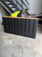 4x Zwart gespoten douglas scherm 90x180, Tuin en Terras, Ophalen, Nieuw, Hout, Minder dan 3 meter