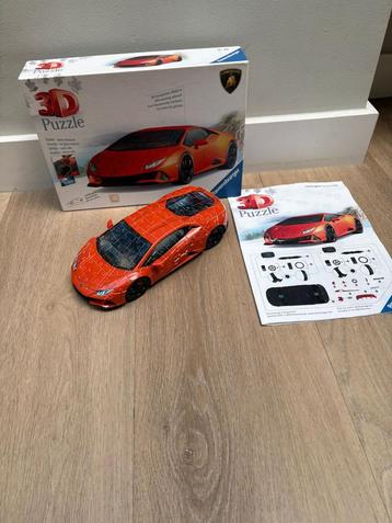 Lamborghini Huracan EVO 3D Puzzel beschikbaar voor biedingen