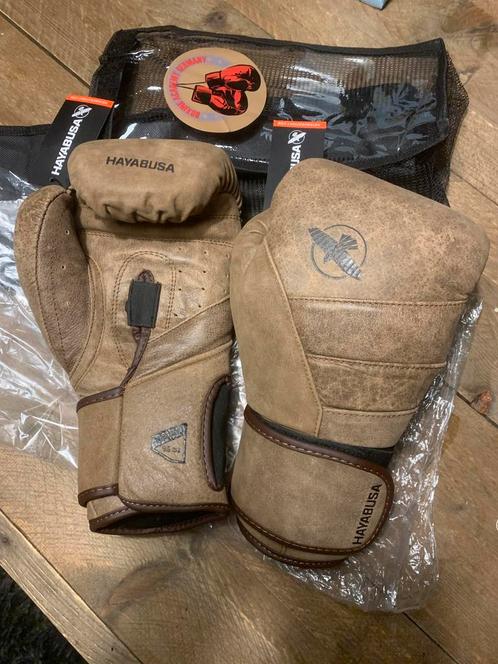 Hayabusa set 16oz + Maat M/L Scheenbeschermers Bruin, Sport en Fitness, Vechtsporten en Zelfverdediging, Overige, Ophalen of Verzenden