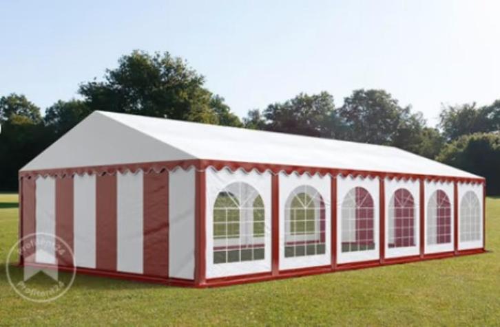 Grote zware PVC partytent opslagtent 6 x 12 meter. Gebruikt, Tuin en Terras, Partytenten, Gebruikt, Partytent, 2 meter of meer