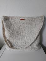 Zelfgehaakte schoudertas Zand, Sieraden, Tassen en Uiterlijk, Tassen | Schoudertassen, Ophalen of Verzenden, Nieuw, Beige