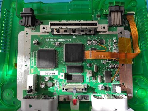 N64 console met ingebouwde HDMI mod, Spelcomputers en Games, Spelcomputers | Nintendo 64, Refurbished, Zonder controller, Ophalen of Verzenden