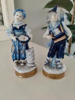 2 antieke duitse porseleinen beeldjes volkstedt, Antiek en Kunst, Ophalen of Verzenden