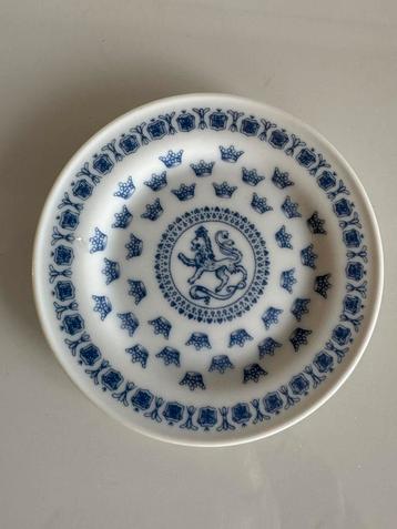 Rörstrand miniatuur wandbord SVEA blauw wit Zweden beschikbaar voor biedingen