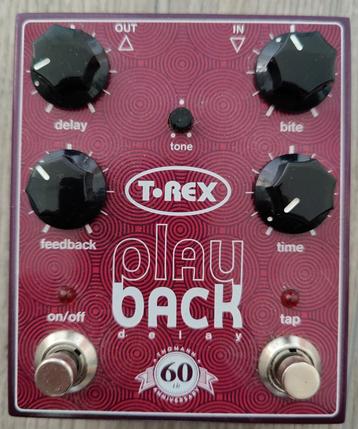 T Rex Play back delay pedal beschikbaar voor biedingen