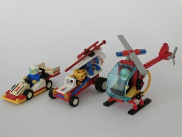 Lego helikopter 6531, raceauto 6503 en windsurfauto 6534 beschikbaar voor biedingen