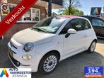Fiat 500 0.9 TwinAir Turbo Lounge Cabrio Automaat CABRIO!, Gebruikt, Wit, Origineel Nederlands, Bedrijf