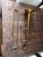 Schuiftrombone, Ophalen, Gebruikt, Met koffer