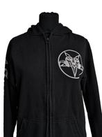 Goath hoodie, Black Metal, Maat 46 (S) of kleiner, Ophalen of Verzenden, Zo goed als nieuw, Zwart
