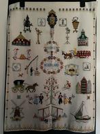 Prachtige handgeborduurde doek, Ophalen of Verzenden, Gebruikt, Handborduren, Overige typen