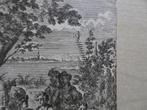 ets Gezicht op Haarlemmermeer slot Heemstede van Vianen 1712, Antiek en Kunst, Verzenden