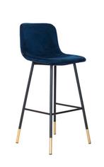 3 nieuwe barkrukken - Bronx71 - dark blue & rusty copper, Ophalen of Verzenden, Nieuw, Blauw