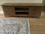 Teakhouten TV. Meubel, Huis en Inrichting, Teakhout, 100 tot 150 cm, Uitdagend strak, Ophalen of Verzenden
