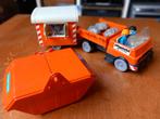 playmobil vrachtwagen met schaftkeet, Ophalen of Verzenden, Zo goed als nieuw