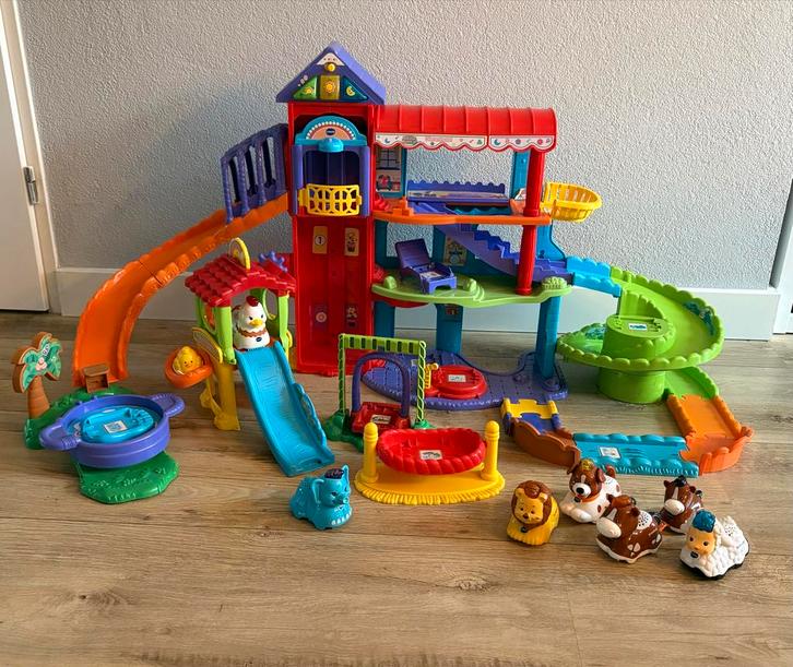 VTech Zoef Zoef Dierenhotel, Kinderen en Baby's, Speelgoed | Babyspeelgoed, Gebruikt, Overige typen, Met licht, Ophalen