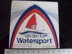 sticker van den Tol watersport oude tonge, Verzenden, Zo goed als nieuw, Bedrijf of Vereniging