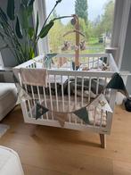 Kidsmill Sixties Box Wit/Naturel + Matras & Hoeslakens, Ophalen, Zo goed als nieuw