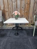 Bistro tafeltje 69x69 hoogte 50, Tuin en Terras, Tuintafels, Ophalen, Gebruikt, Rond, Metaal