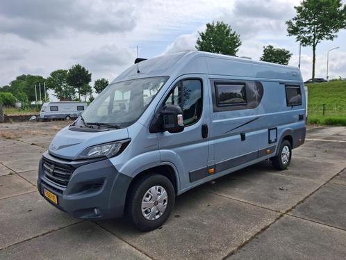 Buscamper Karmann Davis Dexter 625, grijsblauw, Caravans en Kamperen, Campers, Particulier, Bus-model, tot en met 3, Karmann, Diesel