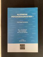 Algemene Psychodiagnostiek 1 - Testmethoden, Ophalen of Verzenden, Alpha, Zo goed als nieuw, HBO