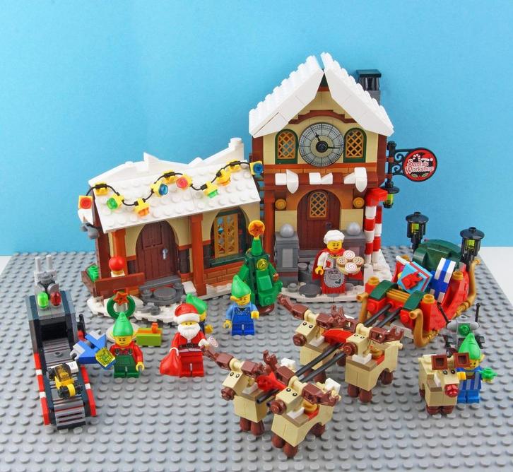 Lego Creator 10245 Santa's Workshop., Kinderen en Baby's, Speelgoed | Duplo en Lego, Zo goed als nieuw, Lego, Losse stenen, Ophalen of Verzenden