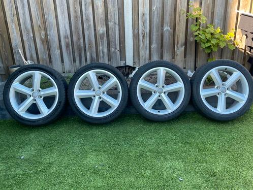 18 Inch 5x112 ORIGINEEL S-LINE Velgen+Banden oa:Audi+Skoda+, Auto diversen, Wieldoppen, Gebruikt, Ophalen
