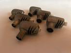Coax Connectoren - 3x Male, 3x Female, Ophalen of Verzenden, Gebruikt, Minder dan 2 meter, Tv-kabel