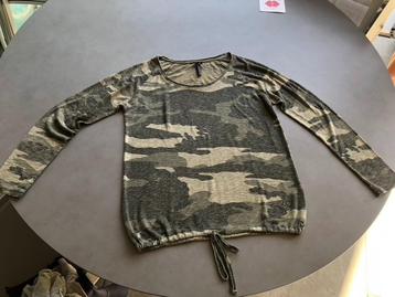 Groene Key Largo camouflage top, maat L beschikbaar voor biedingen