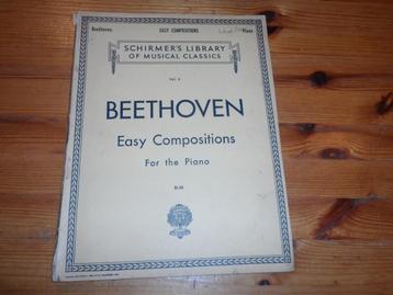 Beethoven - easy compositions  beschikbaar voor biedingen