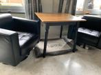 lederen design draaizetels maxdivani, Ophalen, Minder dan 75 cm, Design, Leer