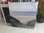 Buiten Schilderij/Canvas Strand/Duinen! NIEUW! 80 x 80 CM!, Tuin en Terras, Ophalen, Nieuw