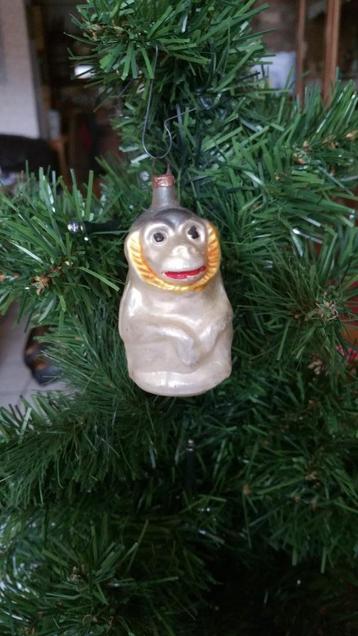 antieke kerstbal nr 295 model aap beschikbaar voor biedingen