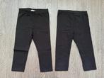 Meisjes capri driekwart legging / leggings zwart H&M mt 116, Meisje, Ophalen of Verzenden, Broek, Zo goed als nieuw