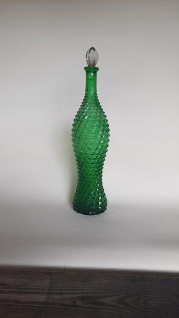 Fles/karaf, glasfabriek Empoli italië, lees de beschrijving beschikbaar voor biedingen