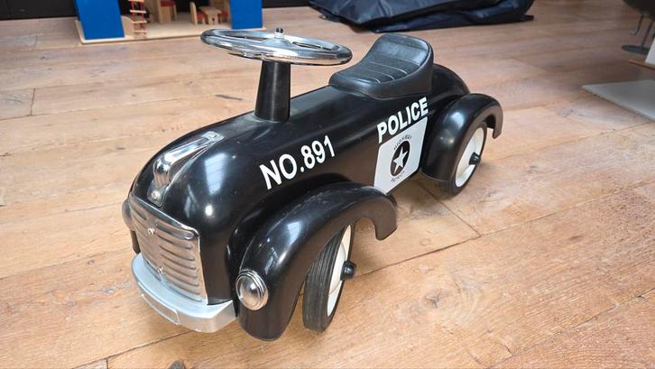 Vintage Politie Loopauto - No. 891, Antiek en Kunst, Antiek | Speelgoed, Ophalen