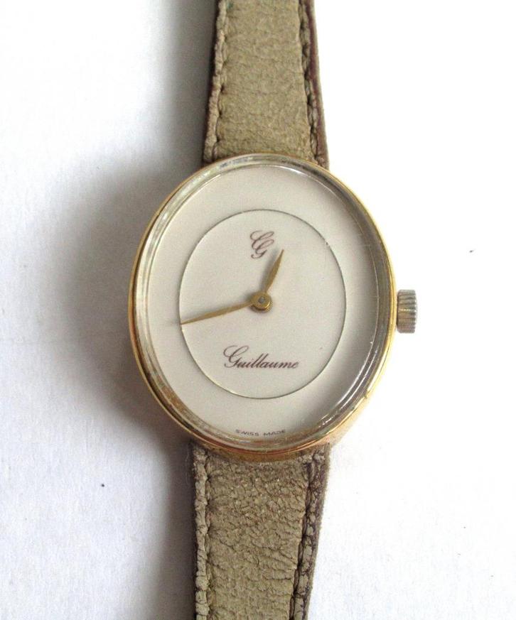 GUILLAUME vintage Swiss mechanisch dames horloge, van '60., Sieraden, Tassen en Uiterlijk, Horloges | Dames, Ophalen of Verzenden