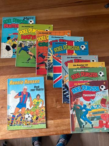 Roel Dijkstra voetbal strip Collectie 1 t/m 9 beschikbaar voor biedingen