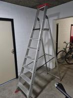 Kelfort plateau trap 1x7, Doe-het-zelf en Verbouw, Ladders en Trappen, Ophalen, 2 tot 4 meter