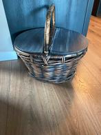 Picknickmand, Ophalen, Mand, Zo goed als nieuw, Riet