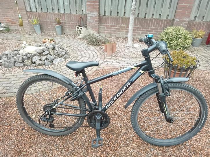 Rockrider 24 inch 18 versnel de st 500.Zeer nette fiets, Fietsen en Brommers, Fietsen | Jongens, Zo goed als nieuw, 24 inch, Versnellingen