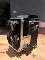 Mamiya C220 Vintage Camera met sektor 80 mm lens, Ophalen, Gebruikt, Spiegelreflex, Overige Merken