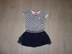 blauw zomerjurkje met hartjes van Z8, maat 116/122, Kinderen en Baby's, Kinderkleding | Maat 116, Ophalen of Verzenden, Zo goed als nieuw