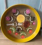 Sisi dienblad vintage retro metaal, Ophalen of Verzenden, Zo goed als nieuw, Rond, Metaal