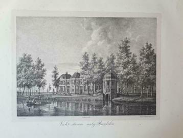 10 / Breukelen    Litho 1836 vrij zeldzaam beschikbaar voor biedingen