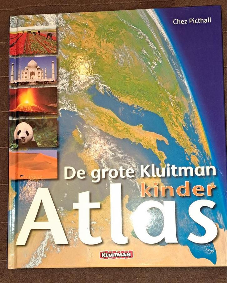 C. Gunzi - De grote Kluitman kinderatlas, Boeken, Kinderboeken | Jeugd | onder 10 jaar, Zo goed als nieuw, Non-fictie, Ophalen of Verzenden